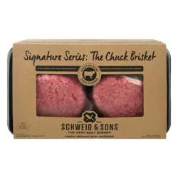Schweid & Sons The Signature Blend Patty 6 oz 75/25