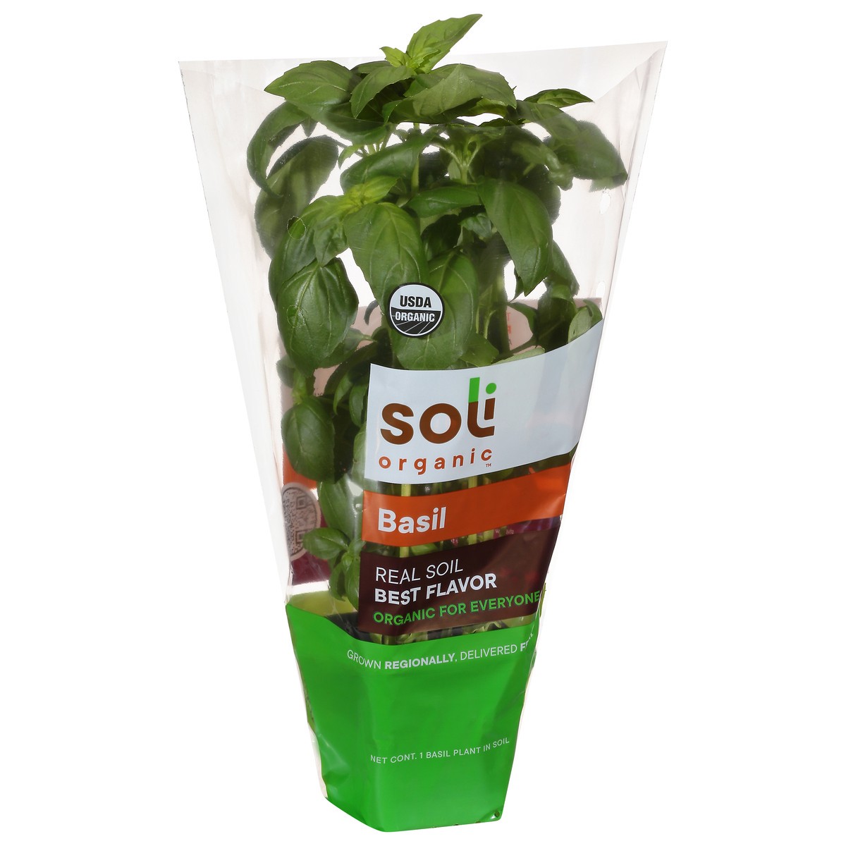slide 4 of 10, Soli Organic Basil 1 ea, 1 ct