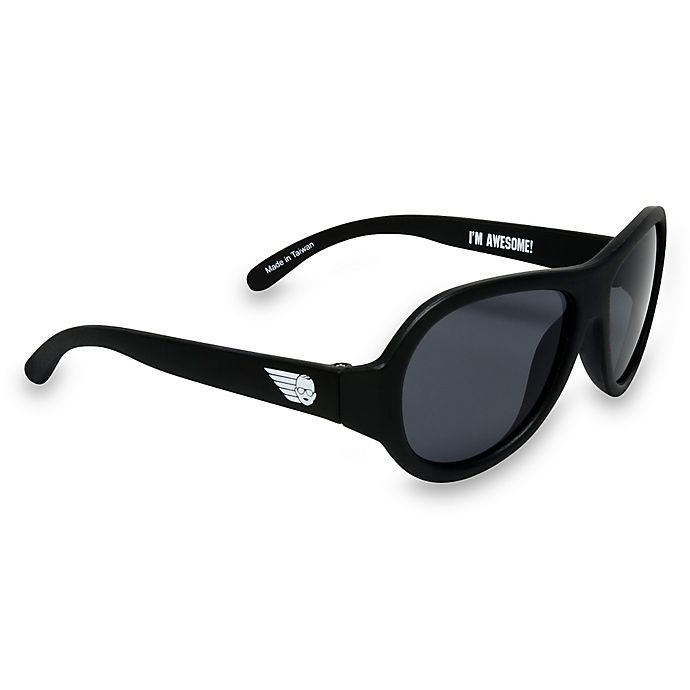 slide 1 of 2, Babiators Classic Babiators Toddler Sunglasses - Black Ops, 1 ct