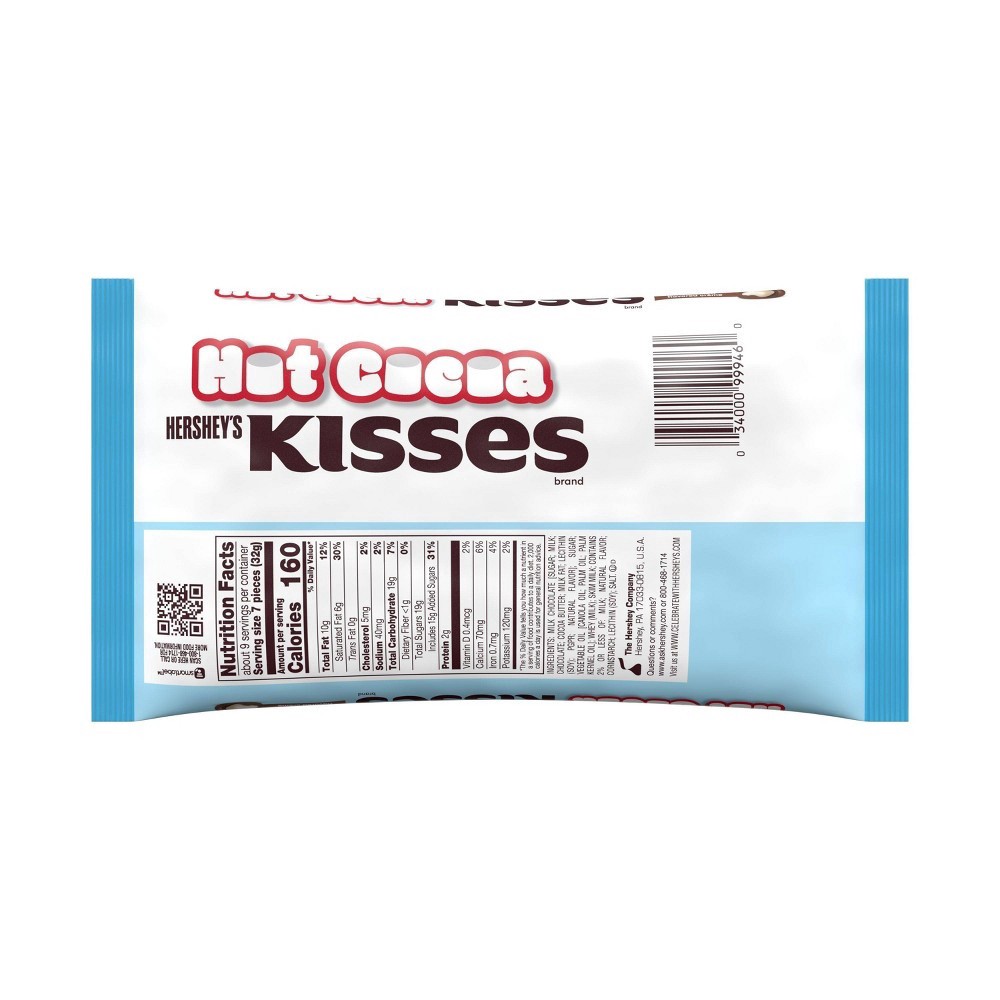 slide 4 of 4, Hershey's Holiday Hot Cocoa Kisses, 10 oz