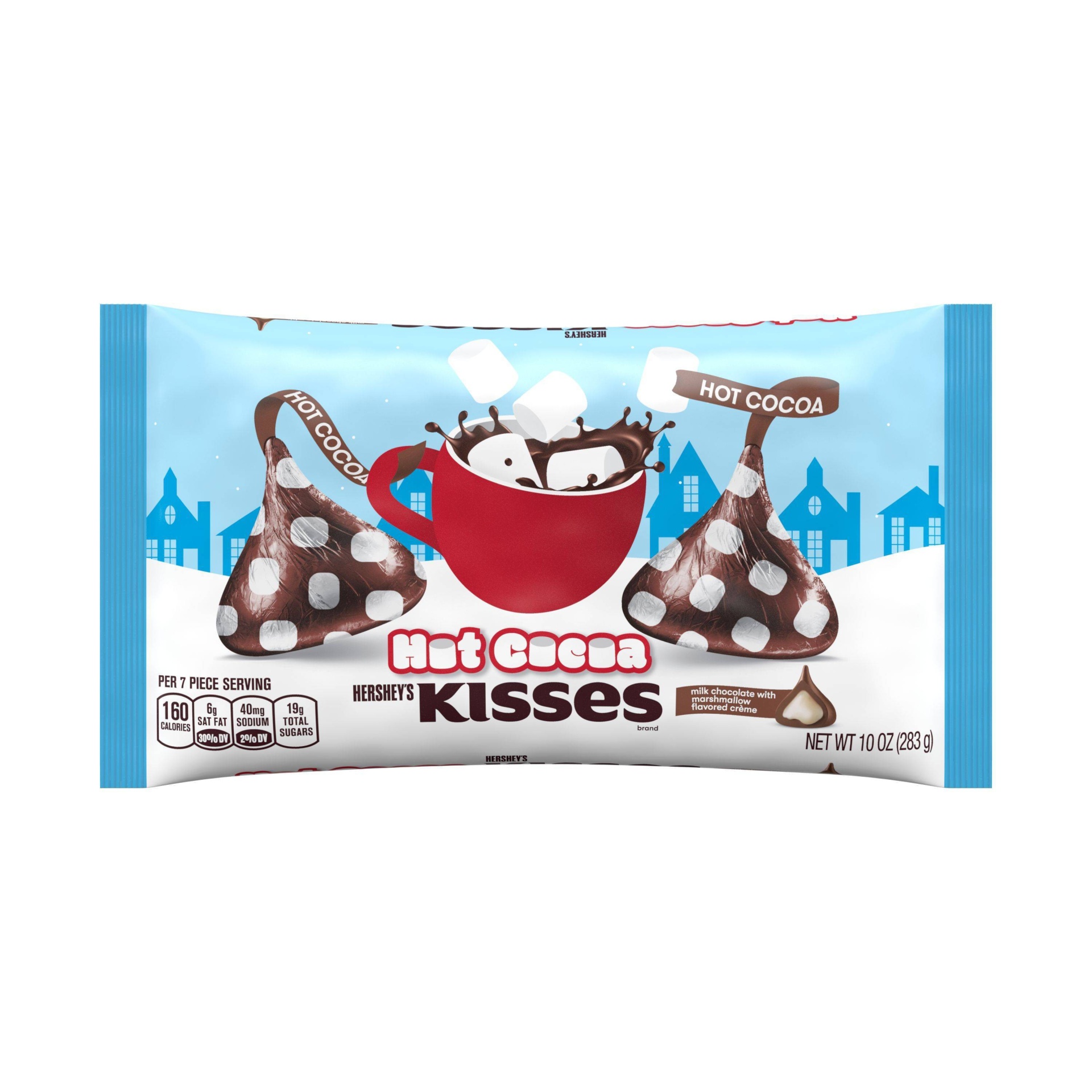 slide 1 of 6, Hershey's Holiday Hot Cocoa Kisses, 10 oz