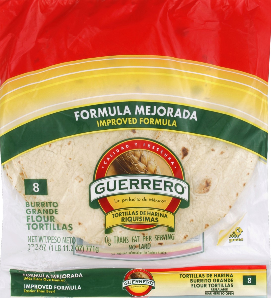slide 4 of 5, Guerrero Tortillas 8 ea, 8 ct