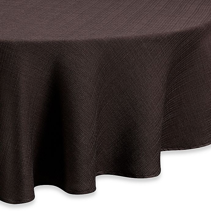 slide 1 of 1, Noritake Colorwave Round Tablecloth - Chocolate, 90 in