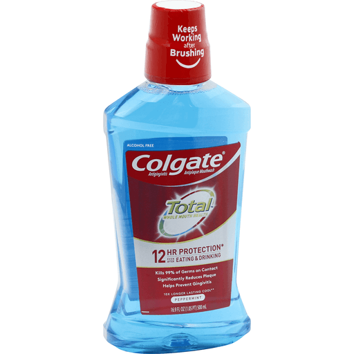 Colgate Total Advanced Mouthwash - Peppermint 16.9 fl oz | Shipt