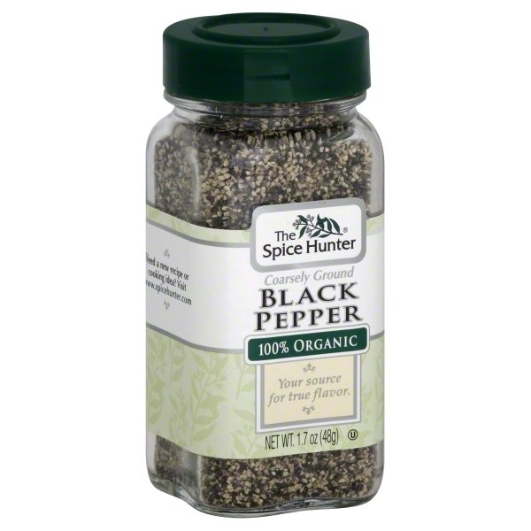 slide 1 of 1, Spice Hunter Black Pepper, Coarsely Ground, 1.7 oz