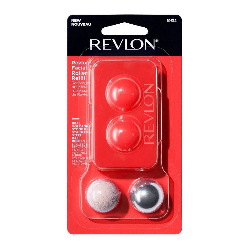 slide 2 of 6, Revlon Roller & Depuffer Refill Pack - 2ct - Red, 2 ct
