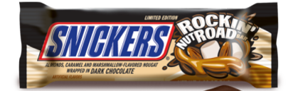 slide 1 of 1, Snickers Single Size Rockin' Nut Road Chocolate Bar, 1.76 oz