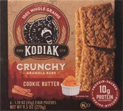 Kodiak Cakes Crunchy Granola Bars - Cookie Butter