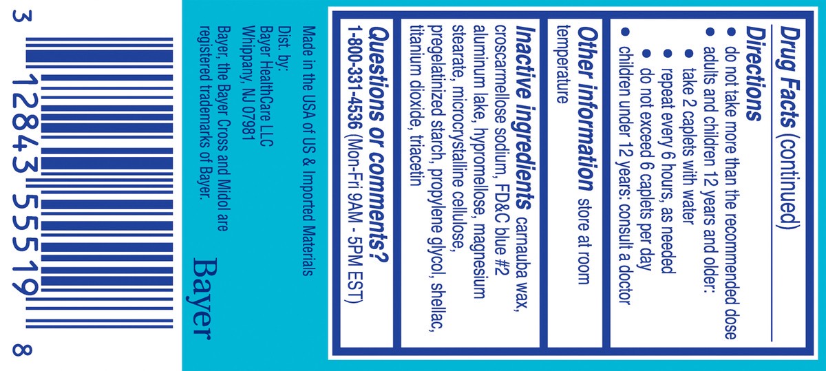 slide 3 of 8, Midol Complete Multi-Symptom Relief Caplets 40 ea Box, 40 ct