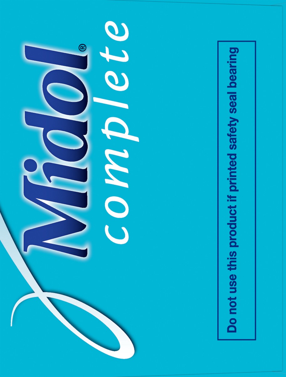 slide 7 of 8, Midol Complete Multi-Symptom Relief Caplets 40 ea Box, 40 ct