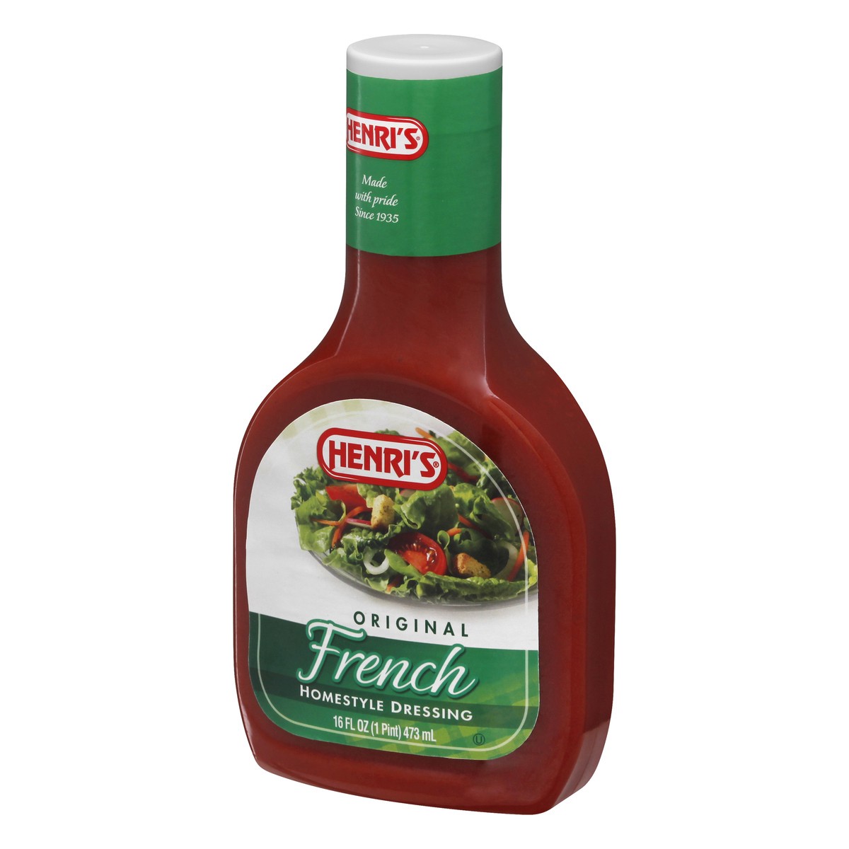 slide 8 of 12, Henri's Original French Homestyle Dressing, 16 fl oz, 16 oz