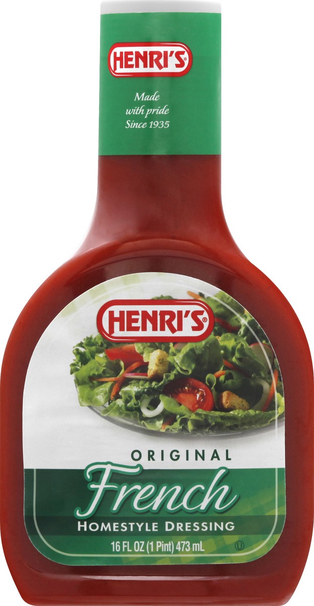 slide 6 of 12, Henri's Original French Homestyle Dressing, 16 fl oz, 16 oz
