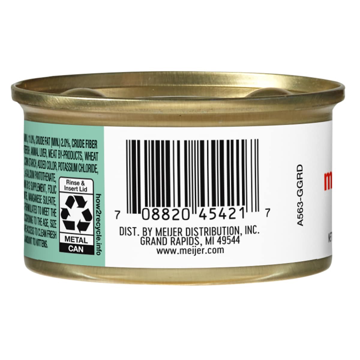 slide 5 of 9, Meijer Wet Cat Food Seafood CIG, 3 oz