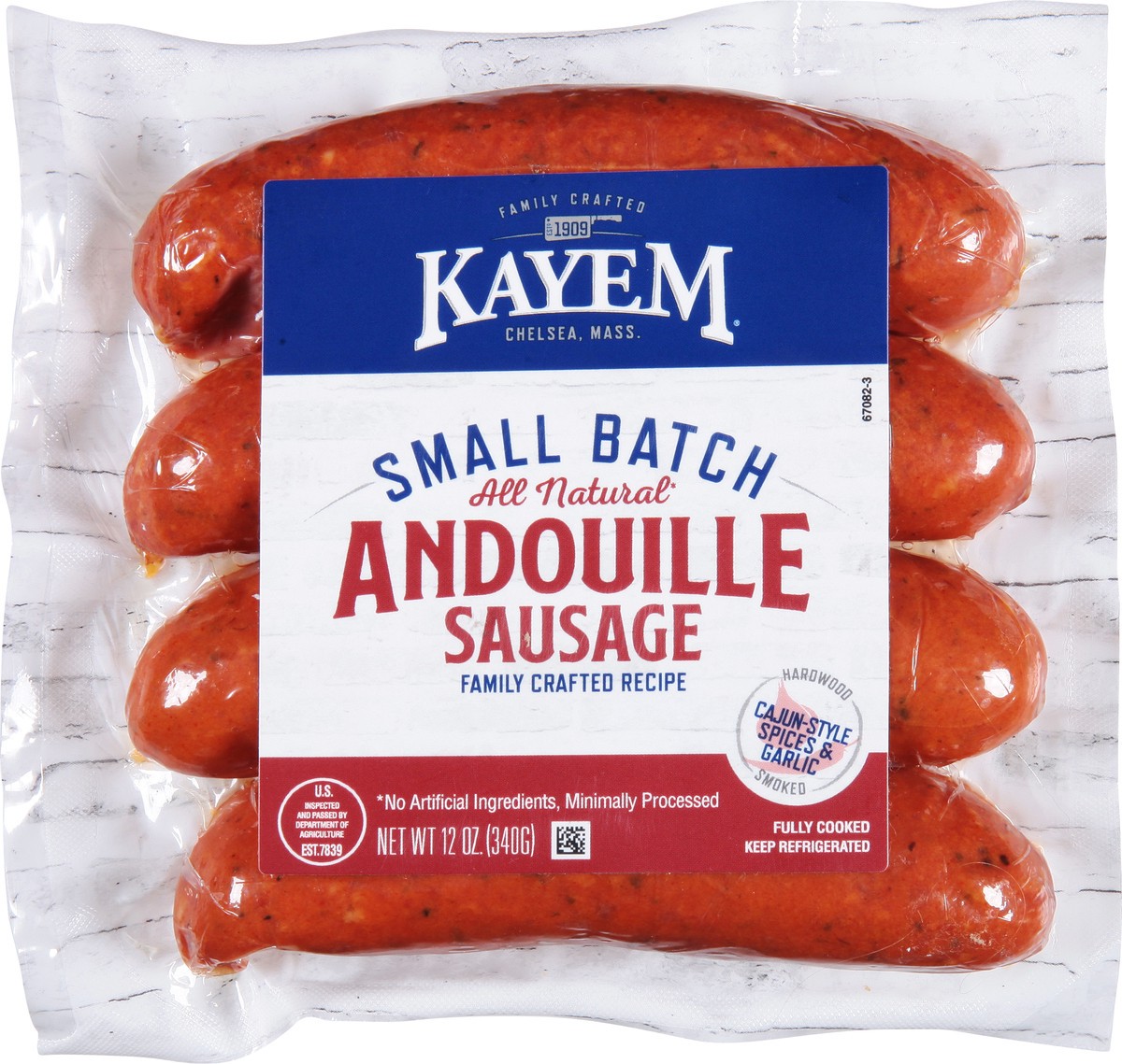 slide 5 of 13, Kayem Andouille Sausage 12 oz, 12 oz