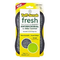 Tuff-Scrub Fresh Scrub-N-Wipe Pad, Large, Single