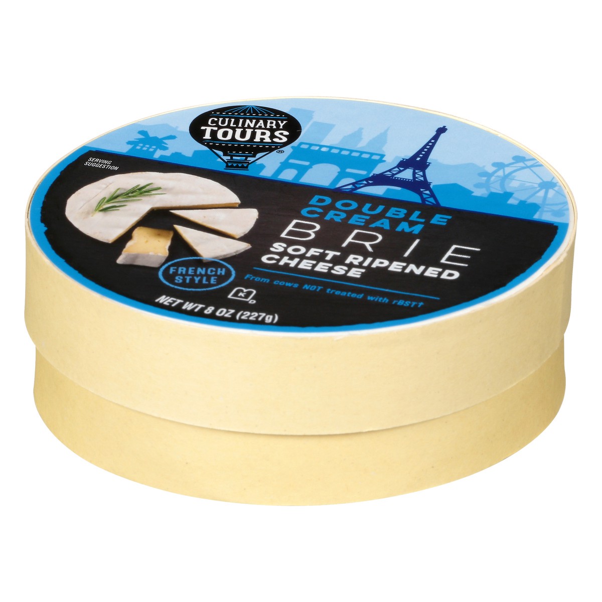 slide 5 of 17, Culinary Tours Soft Ripened Cheese, Brie, Double Cream, French Style, 8 oz