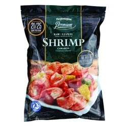 Raley's Shrimp 21/25 Raw Easy Peel, Farm-Raised Frozen 32 oz