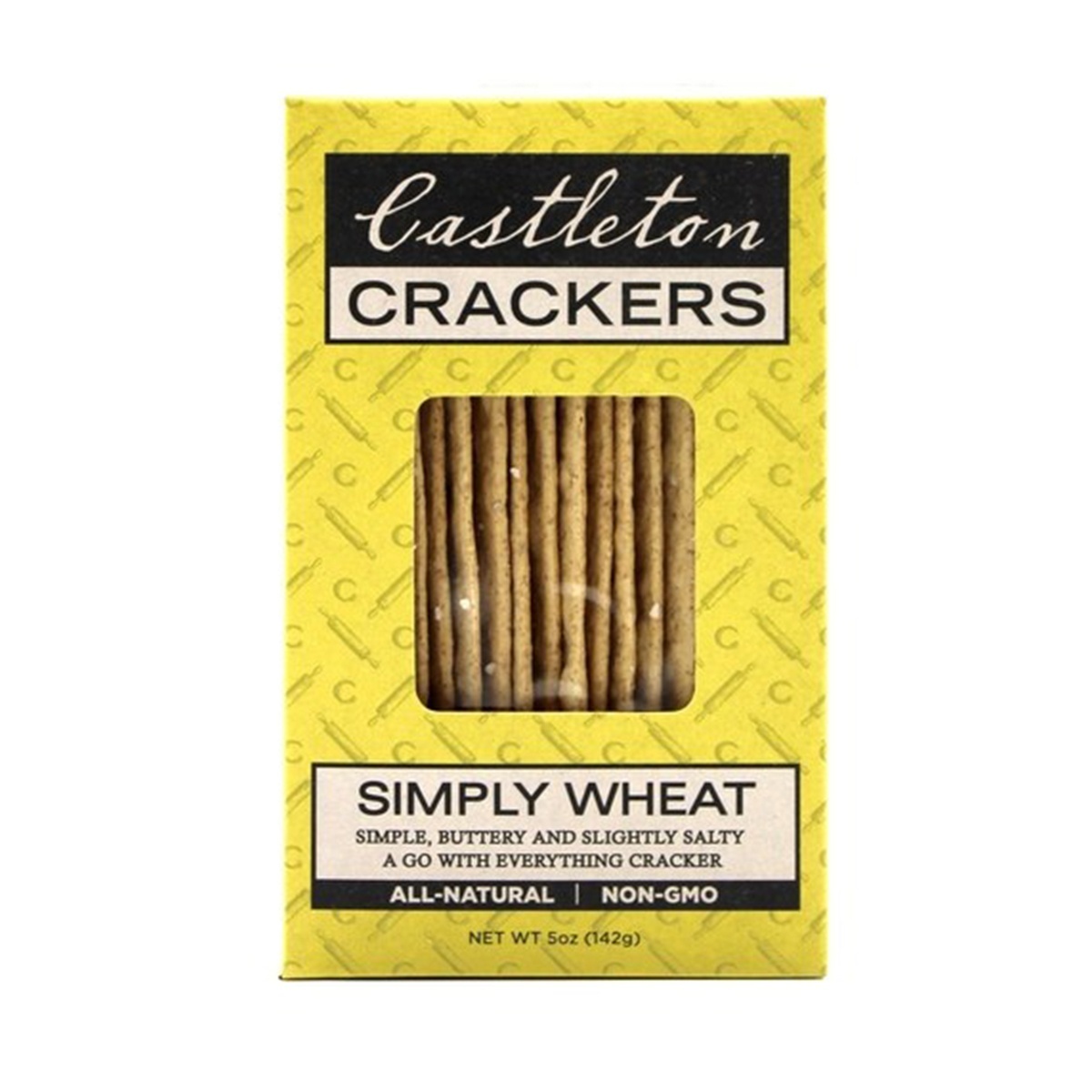 slide 1 of 1, Castleton Crackers Castleton Simply Wheat Crackers - 6 OZ, 6 oz