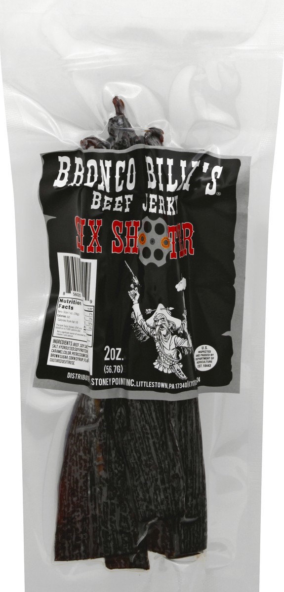slide 10 of 13, Bronco Billy Beef Jerky Beef Jerky 2 oz, 2 oz