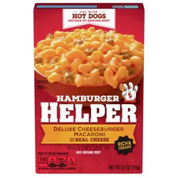 Hamburger Helper Deluxe Cheeseburger Macaroni Pasta & Sauce Mix 5.5 oz