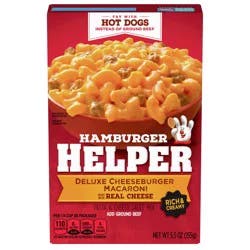 Hamburger Helper Deluxe Cheeseburger Macaroni Pasta & Sauce Mix 5.5 oz