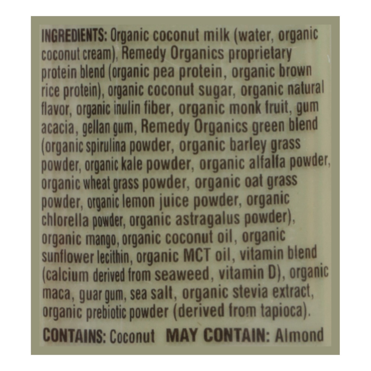 slide 11 of 14, Remedy Organics 100% Plant Based Tropical Greens Shake 12 fl oz, 12 fl oz