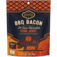 slide 1 of 1, Private Selection BBQ Bacon Pork Jerky, 2.5 oz