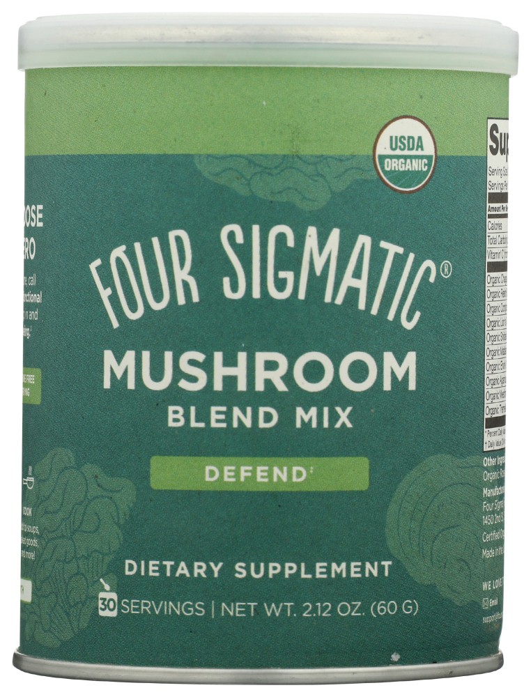 slide 3 of 3, Four Sigmatic Defend Mushroom Blend Mix, 2.12 oz