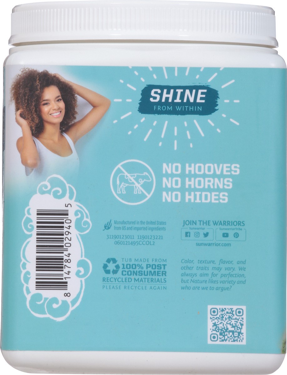 slide 6 of 9, Sunwarrior Organic Chocolate Fudge Flavor Collagen Builder 17.4 oz, 17.4 oz