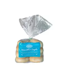 Seattle Bagel Bakery Mini Plain Bagels