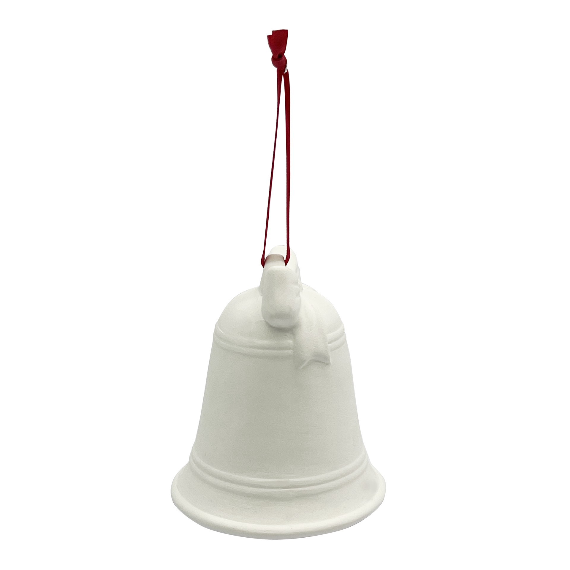 slide 4 of 7, 3.75" Diy Ceramic Bell Ornament By Make Market, 2.7 in x 2.7 in x 3.75 in