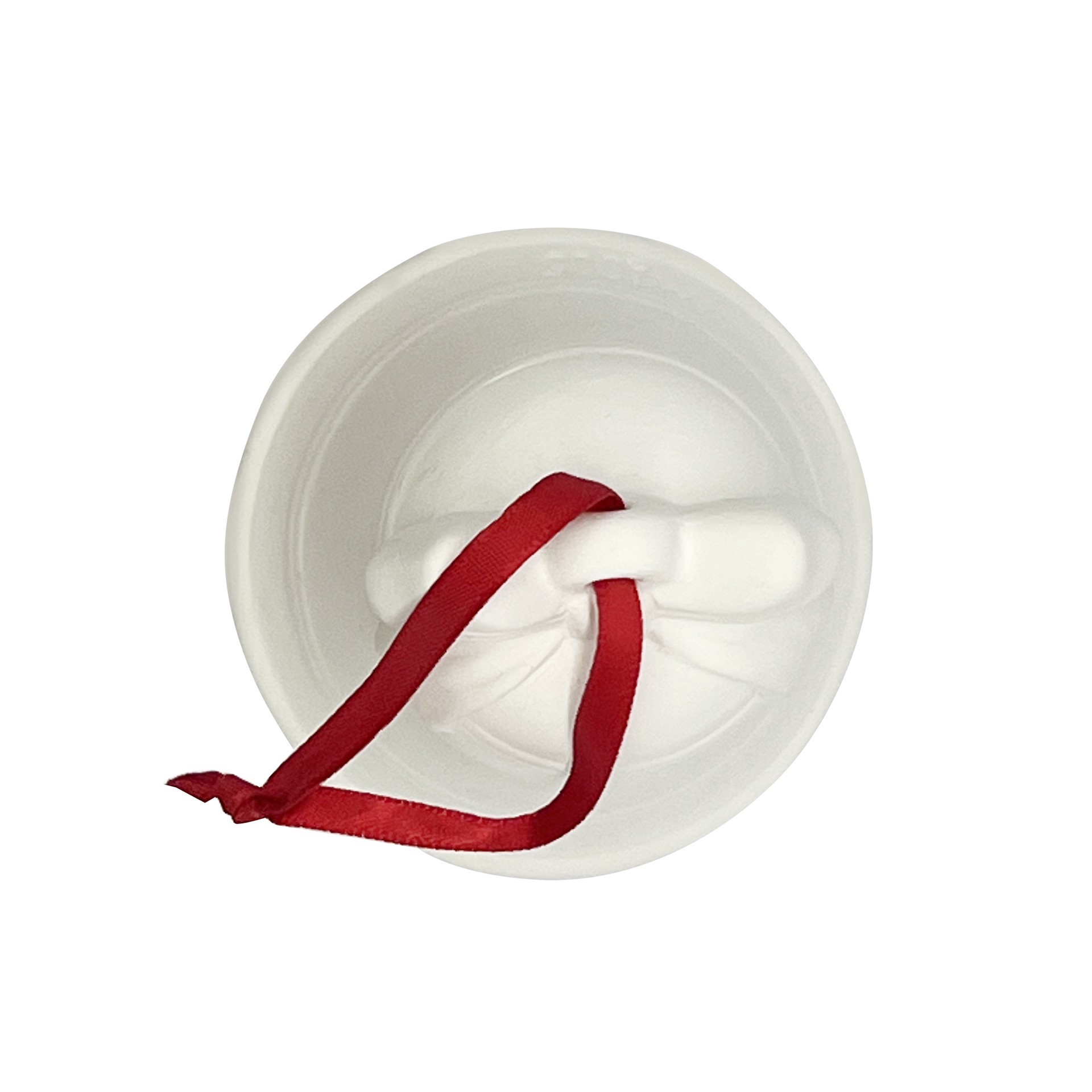 slide 3 of 7, 3.75" Diy Ceramic Bell Ornament By Make Market, 2.7 in x 2.7 in x 3.75 in