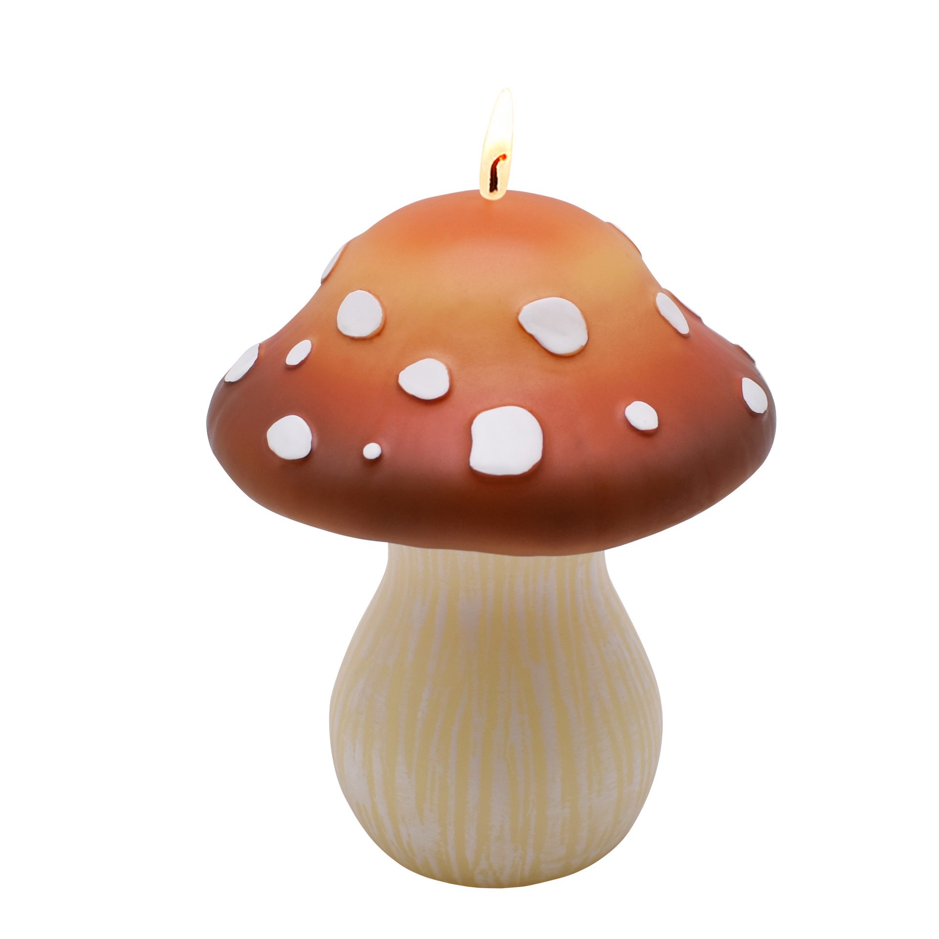 slide 2 of 2, 5" Mushroom Candle By Ashland, 5 in