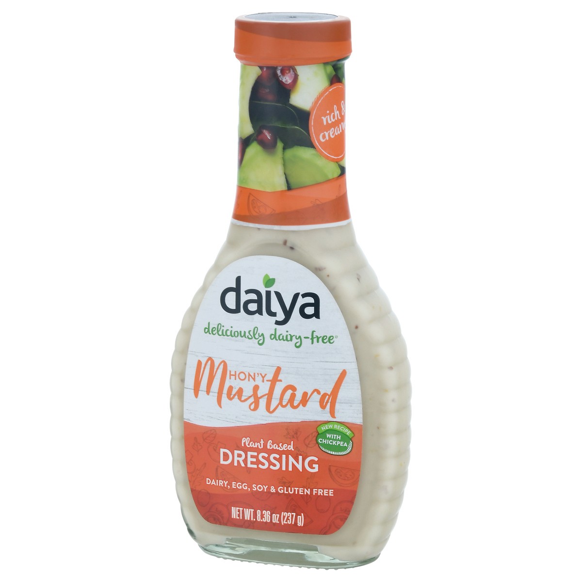 slide 4 of 9, Daiya Dairy Free Hon'y Mustard Vegan Salad Dressing - 8.36 oz, 8.36 oz