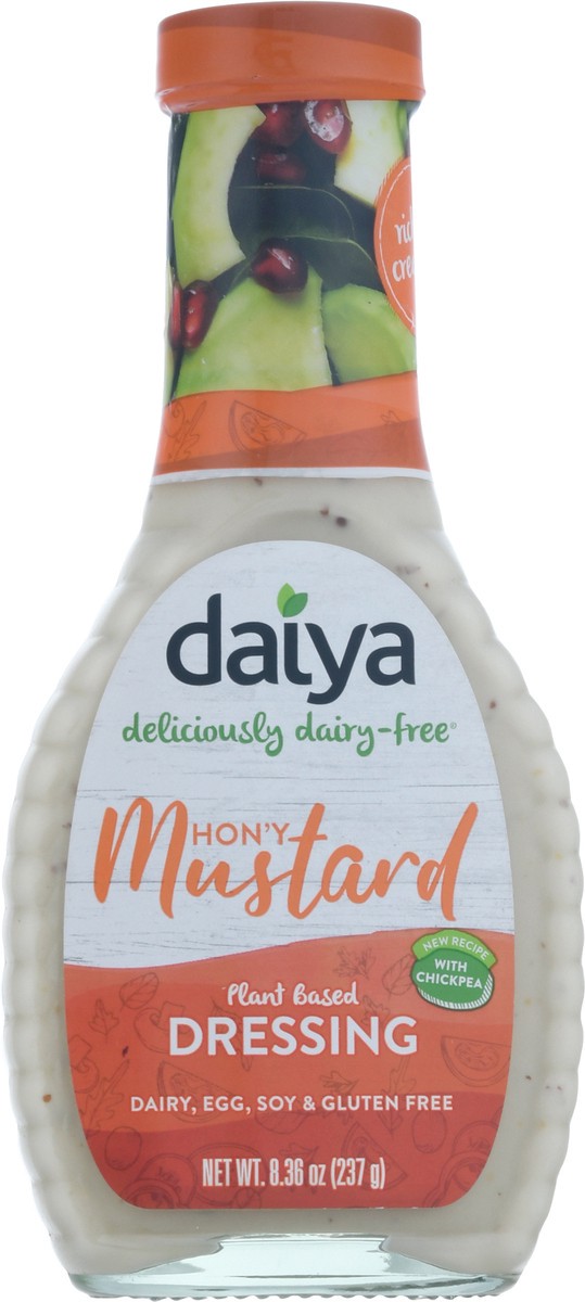 slide 8 of 9, Daiya Dairy Free Hon'y Mustard Vegan Salad Dressing - 8.36 oz, 8.36 oz