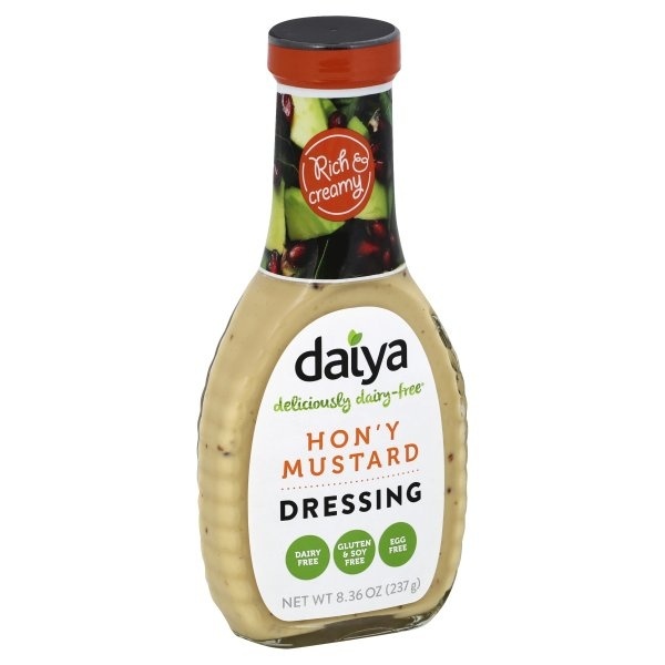 slide 1 of 1, Daiya Hon'y Mustard Salad Dressing, 8.36 oz