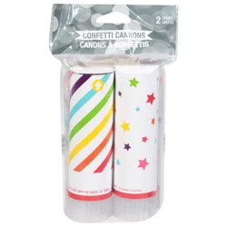 Creative Converting Confetti Cannons - 2 ea