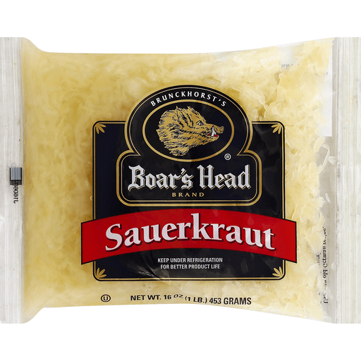 slide 3 of 3, Boar's Head Sauerkraut, Fermented, per lb