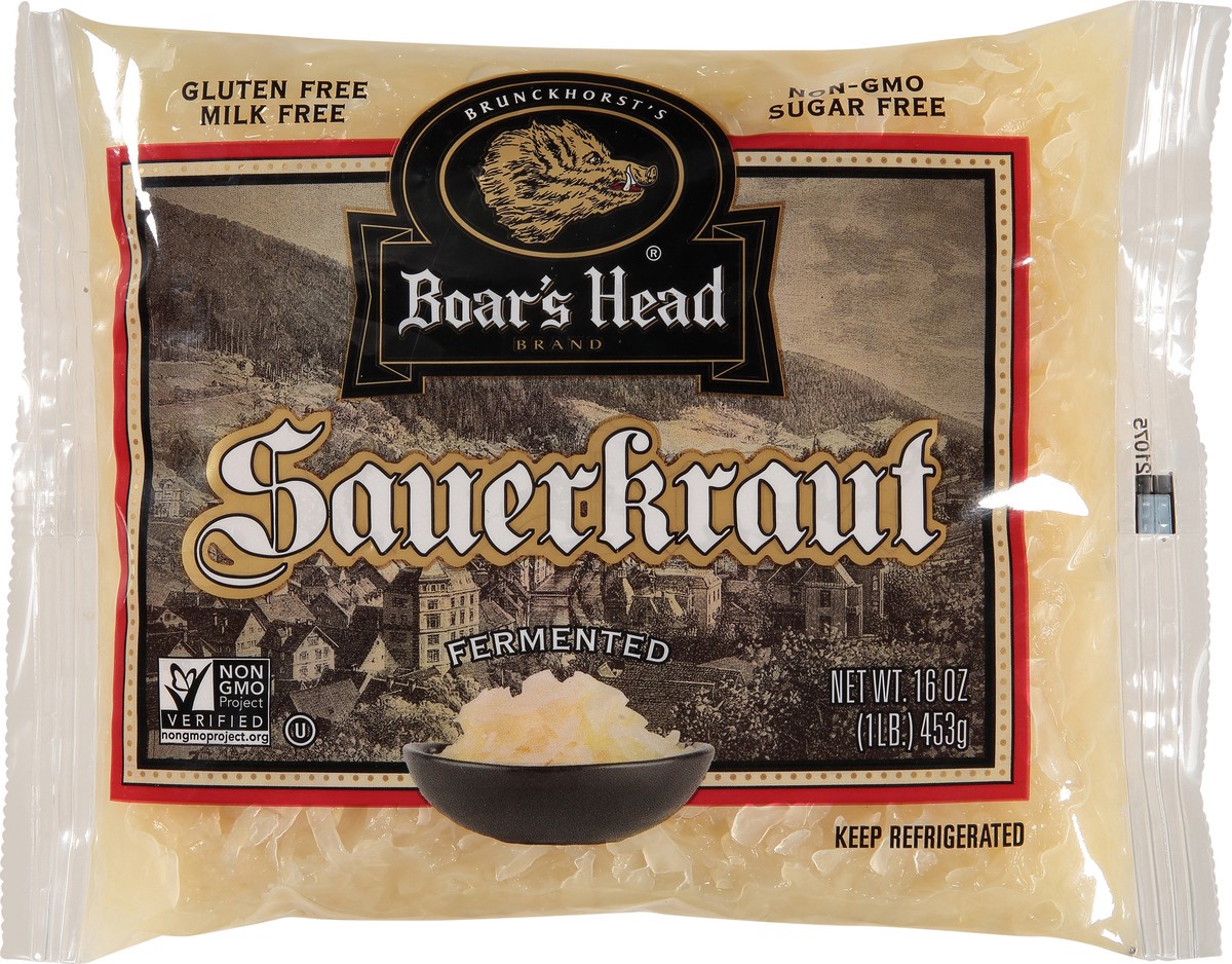 slide 9 of 13, Boar's Head Sauerkraut, 16 oz