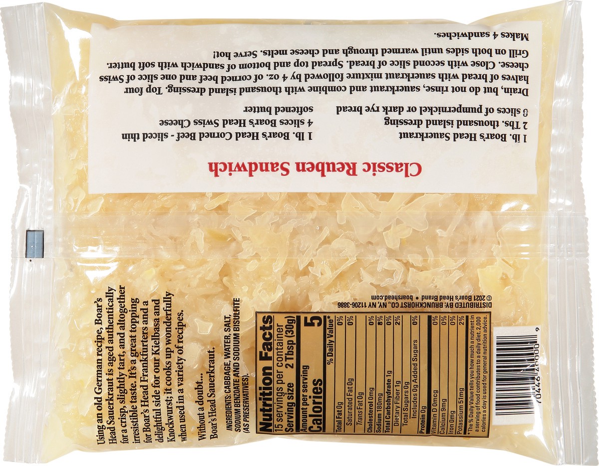 slide 13 of 13, Boar's Head Sauerkraut, 16 oz