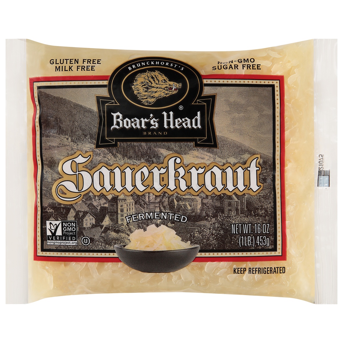 slide 1 of 1, Boar's Head Sauerkraut, Fermented, per lb