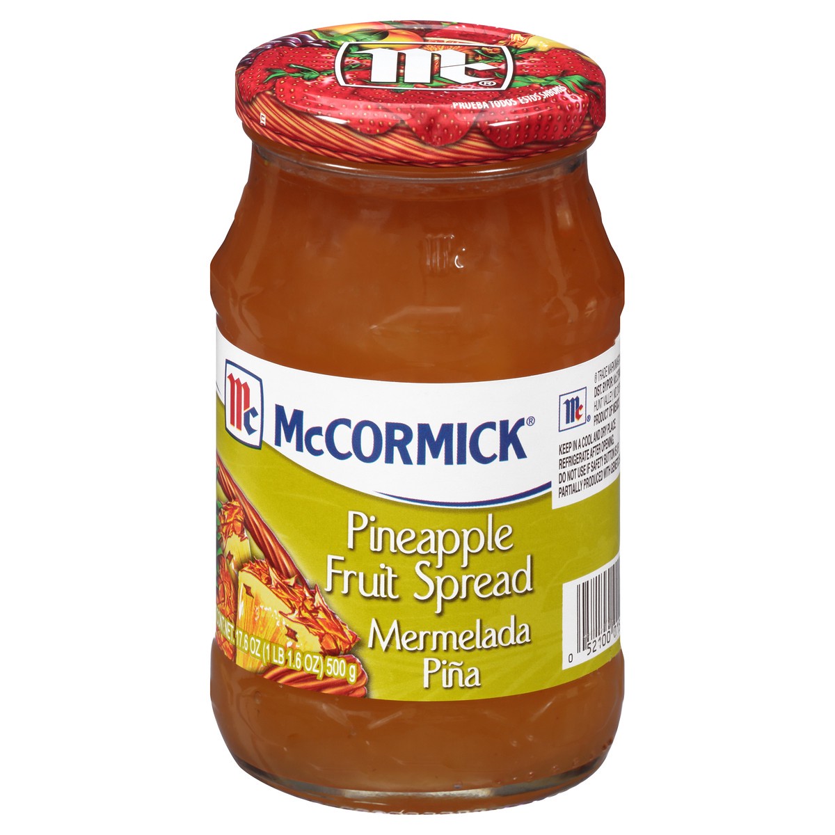 slide 2 of 9, McCormick Pineapple Mermelada Pina Fruit Spread, 17.6 oz, 17.6 oz