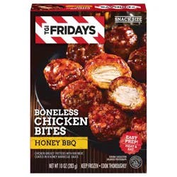 T.G.I. Friday's TGI Fridays Honey BBQ Boneless Chicken Bites Frozen Snacks, 10 oz Box