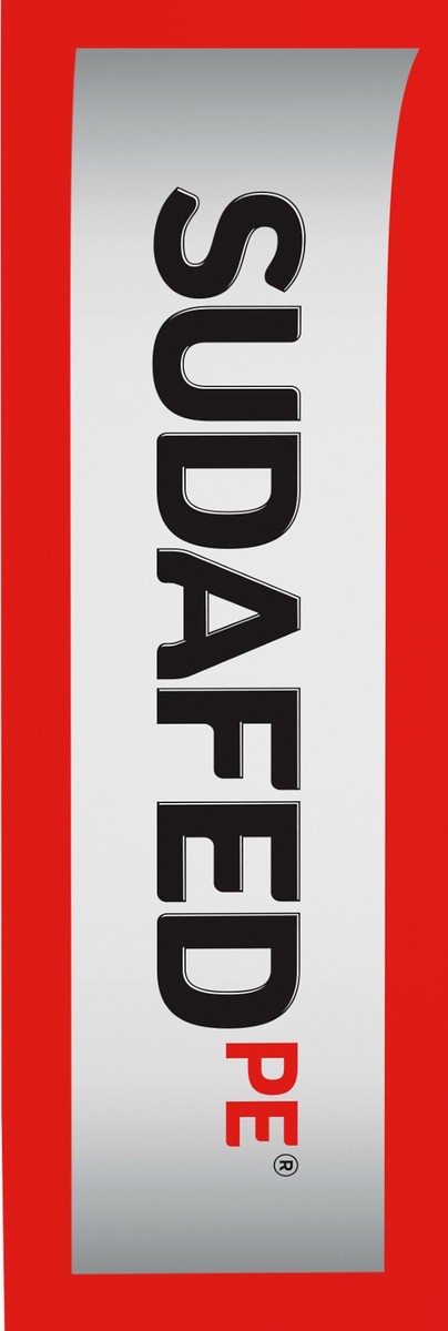 slide 2 of 7, Sudafed PE Non-Drowsy Head Congestion + Pain Relief Caplets with Ibuprofen 200 mg & Phenylephrine HCl 10 mg, Nasal Decongestant & NSAID Pain Reliever & Fever Reducer, 20 ct, 20 ct