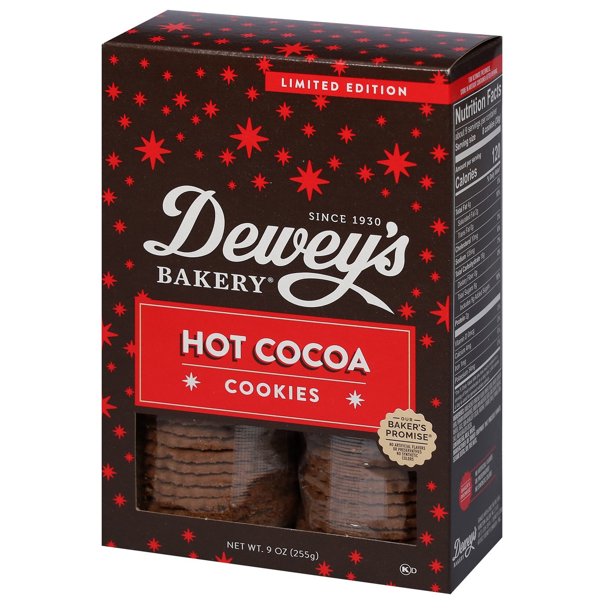 slide 2 of 11, Dewey's Bakery Hot Cocoa Cookies 9 oz, 9 oz