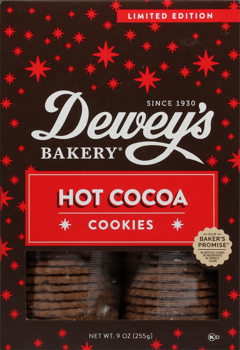 slide 10 of 11, Dewey's Bakery Hot Cocoa Cookies 9 oz, 9 oz