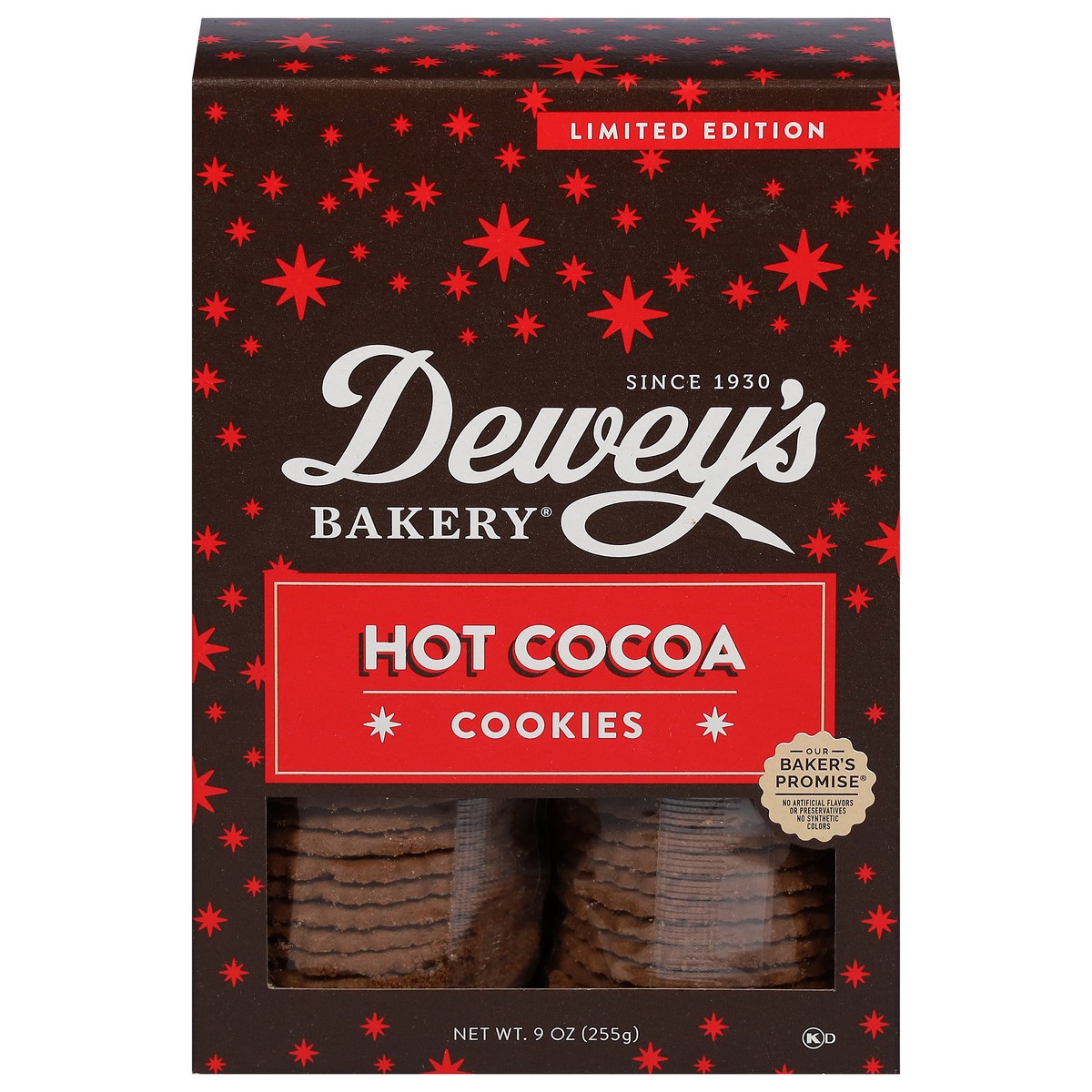 slide 11 of 11, Dewey's Bakery Hot Cocoa Cookies 9 oz, 9 oz