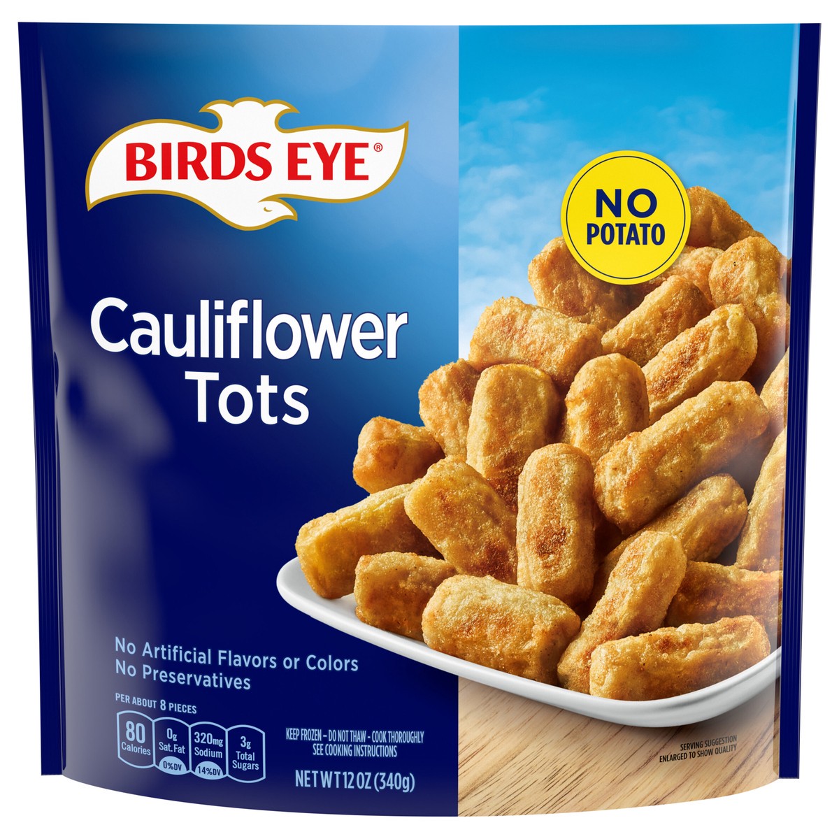 slide 1 of 5, Birds Eye Cauliflower Tots, 1 ct