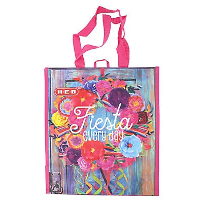 slide 1 of 1, H-E-B Fiesta Everyday Standard Reusable Shopping Bag, 1 ct