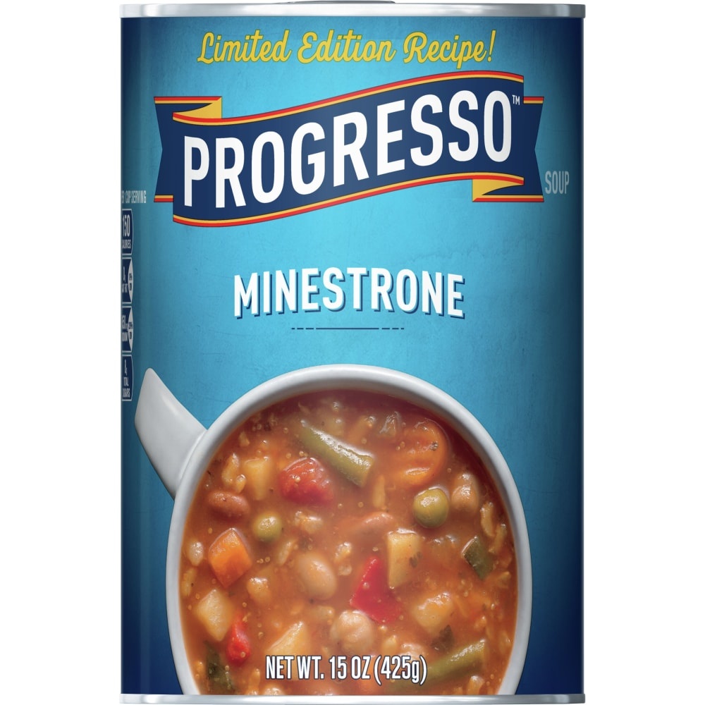 slide 1 of 1, Progresso Minestrone Soup, 15 oz